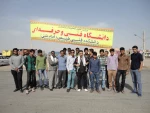 شرکت کارکنان و دانشجویان آموزشکده در مراسم سالگرد شکست مفتضحانه آمریکا در صحرای طبس 4
