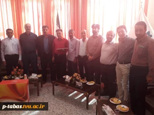 مراسم تجلیل از همکار بازنشسته آموزشکده فنی امام علی (ع)  در محل حوزه ریاست برگزار شد  2