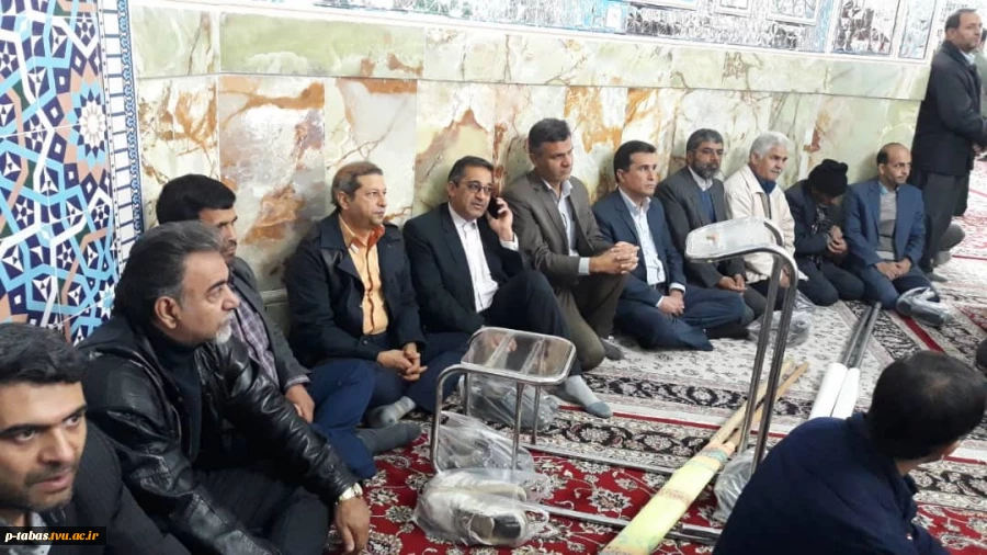حضور جمعی از کارکنان آموزشکده فنی وحرفه ای طبس در گردهمایی بزرگ بسیجیان شهرستان به مناسبت ۵ آذرماه سالروز تشکیل بسیج مستضعفان به فرمان حضرت امام خمینی (ره) 2