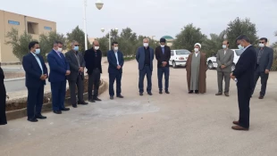 حضور فرماندار ویژه شهرستان در آموزشکده 4