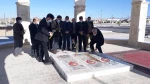 حضور کارکنان دانشکده فنی وحرفه ای امام علی (ع)طبس در گلزار شهدای گمنام 4