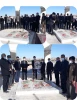حضور کارکنان دانشکده فنی وحرفه ای امام علی (ع)طبس در گلزار شهدای گمنام 5