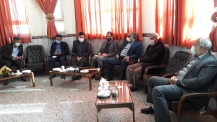 بازدید رئیس دانشگاه فنی و حرفه ای استان خراسان  جنوبی و هیئت همراه از آموزشکده فنی و حرفه ای امام علی (ع) طبس 3
