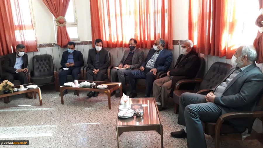 بازدید رئیس دانشگاه فنی و حرفه ای استان خراسان  جنوبی و هیئت همراه از آموزشکده فنی و حرفه ای امام علی (ع) طبس 3