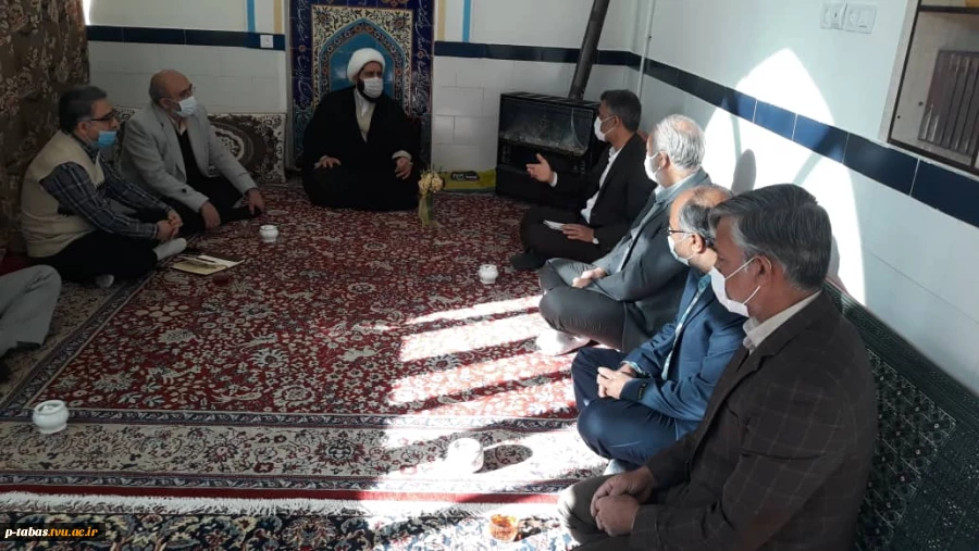 دیدار مهندس نخعی ریاست و جمعی از همکاران آموزشکده فنی امام علی (ع) طبس با حجت الاسلام  نصیرایی سخنگوی کمیسیون فرهنگی و نماینده مردم شهرستان های طبس ، فردوس ، بشرویه و سرایان در مجلس شورای اسلامی 3