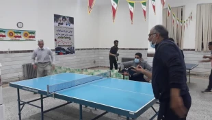 برگزاری اولین دوره مسابقات تنیس روی میز و دارت مراکز آموزش عالی شهرستان در آموزشکده فنی طبس 11