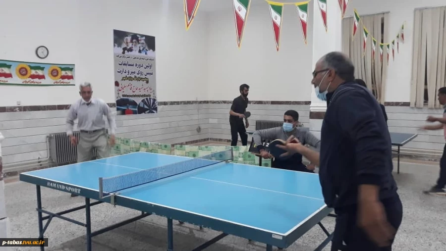 برگزاری اولین دوره مسابقات تنیس روی میز و دارت مراکز آموزش عالی شهرستان در آموزشکده فنی طبس 11