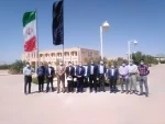 بازدید جناب مهندس مالکی ریاست دانشگاه فنی و حرفه ای استان خراسان جنوبی و هیات همراه از آموزشکده فنی طبس 4