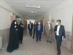 بازدید مدیر کل اداره کل امور دانشجویی دانشگاه فنی و حرفه ای کشور سرکار خانم دکتر رباط جزی از آموزشکده فنی و حرفه ای امام علی علیه السلام طبس 3