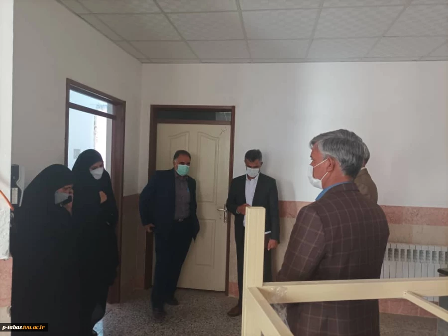 بازدید مدیر کل اداره کل امور دانشجویی دانشگاه فنی و حرفه ای کشور سرکار خانم دکتر رباط جزی از آموزشکده فنی و حرفه ای امام علی علیه السلام طبس 4