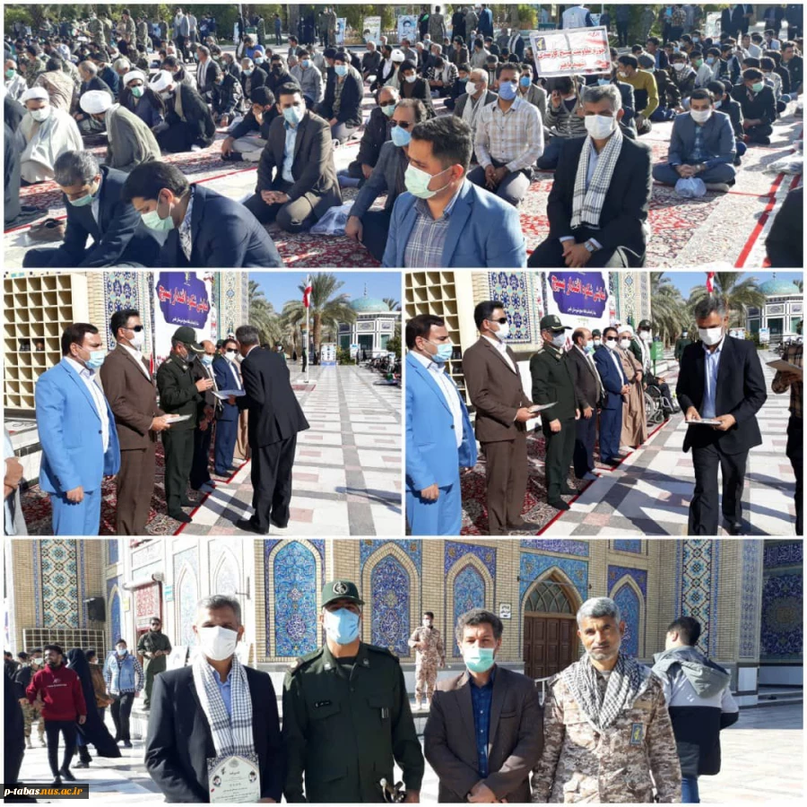 تقدیر از بسیجی نمونه آقای نخعی ریاست آموزشکده 2