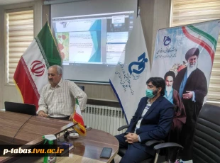 مراسم معارفه دانشجویان جدیدالورود سال ۱۴۰۰  آموزشکده فنی و حرفه ای امام علی علیه السلام طبس بصورت وبینار برگزار شد  4