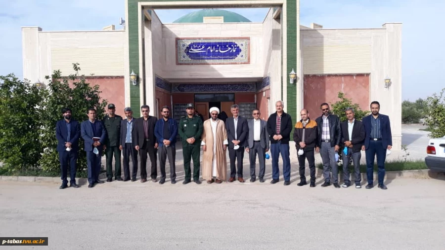مراسم تکریم و معارفه مسئول بسیج کارکنان آموزشکده فنی و حرفه ای امام علی علیه السلام طبس برگزار گردید. 3