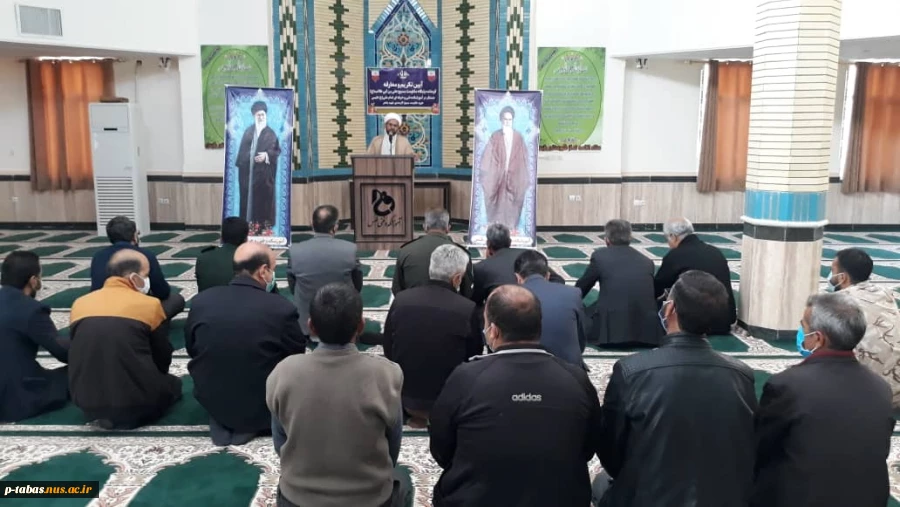 مراسم تکریم و معارفه مسئول بسیج کارکنان آموزشکده فنی و حرفه ای امام علی علیه السلام طبس برگزار گردید. 5