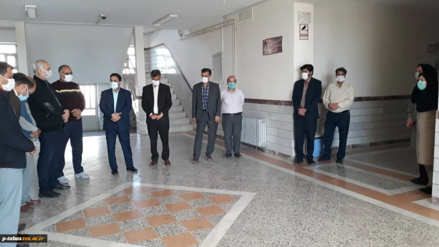 حضور حضور  سرپرست معاونت استانداری و فرمانداری ویژه شهرستان طبس و هیات همراه در آموزشکده فنی و حرفه‌ای امام علی (ع) طبس به مناسبت ۱۶ آذر روز دانشجو
 9