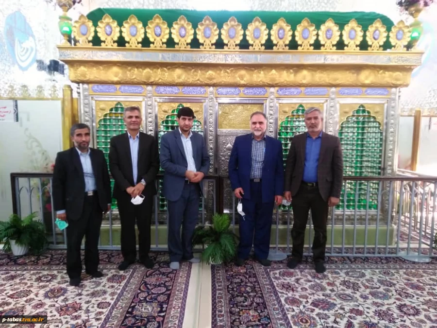 حضور دکتر دستگردی معاون فرهنگی دانشگاه فنی و حرفه‌ای کشور در طبس و بازدید از آموزشکده فنی و حرفه‌ای امام علی (ع) طبس 4