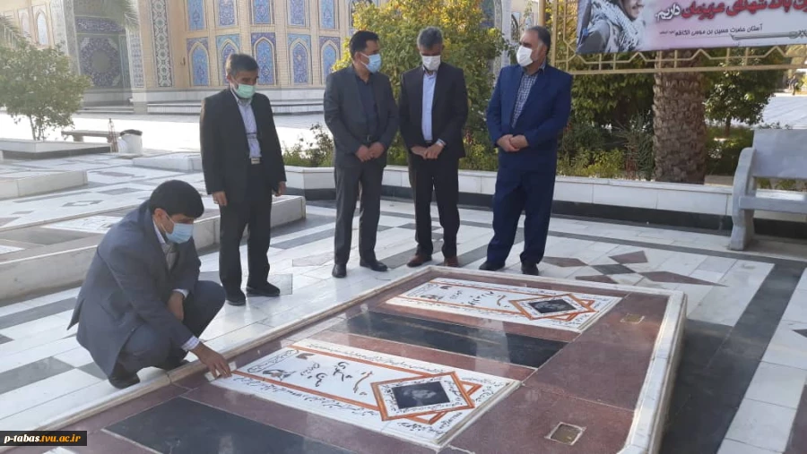 حضور دکتر دستگردی مدیر کل فرهنگی دانشگاه فنی و حرفه‌ای کشور در طبس و بازدید از آموزشکده فنی و حرفه‌ای امام علی (ع) طبس 5