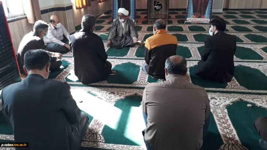 برگزاری مراسم سخنرانی به منظور بزرگداشت حماسه نهم دی ماه در محل نمازخانه آموزشکده فنی وحرفه ای امام علی (ع) طبس 3
