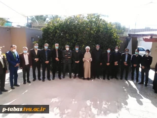 آیین تجدید میثاق جامعه دانشگاهیان شهرستان طبس با آرمان‌های انقلاب اسلامی با حضور مسئولین و کارکنان دانشگاههای شهرستان طبس 8