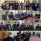 حضور ریاست و کارکنان آموزشکده فنی طبس در محل دفتر امام جمعه شهرستان به مناسبت شهادت امام موسی کاظم (ع)