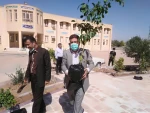 کاشت نهال  روز درختکاری توسط همکاران آموزشکده فنی و حرفه ای طبس در محل آموزشکده 2