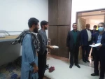 بازدید رئیس آموزشکده فنی امام علی (ع) طبس و کارکنان از خوابگاه پسران به مناسبت هفته خوابگاه ها 2