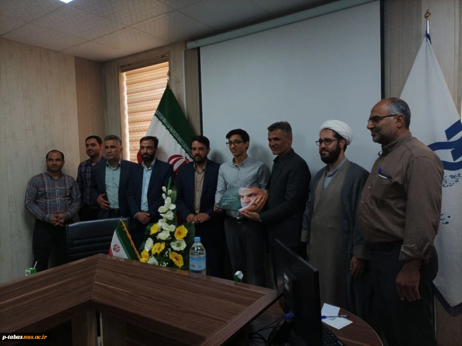 برگزاری جلسه گرامیداشت سوم خرداد روز فتح خرمشهر و معارفه فرماندهان بسیج دانشجویی آموزشکده فنی و حرفه ای امام علی (ع) طبس 6