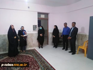 بازدید رئیس آموزشکده فنی امام علی (ع) طبس و کارکنان از خوابگاه دختران به مناسبت هفته خوابگاه ها
 3