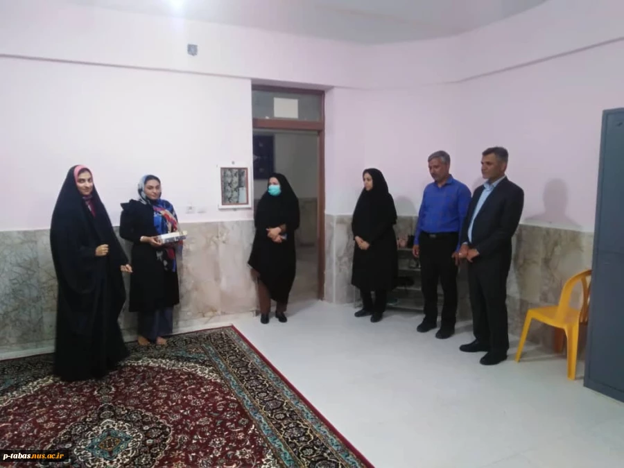 بازدید رئیس آموزشکده فنی امام علی (ع) طبس و کارکنان از خوابگاه دختران به مناسبت هفته خوابگاه ها
 3