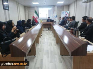 جلسه اساتید گروه کامپیوتر آموزشکده با معاونت و کارشناسان آموزش ، حراست و فناوری آموزشکده فنی طبس 2