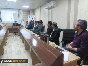 جلسه اساتید گروه کامپیوتر آموزشکده با معاونت و کارشناسان آموزش ، حراست و فناوری آموزشکده فنی طبس 9