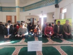 قرائت زیارت پر فیض عاشورا توسط کارکنان و دانشجویان آموزشکده فنی و حرفه ای امام علی (ع) طبس به مناسبت گرامیداشت یاد شهیدان بسیجی دانشگاه فنی و حرفه ای خراسان رضوی 2