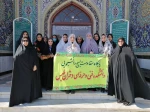 مراسم غبارروبی و اهداء گل به مقام شامخ شهدا و زیارت امام زاده حسین بن موسی الکاظم (ع) طبس توسط دانشجویان آموزشکده فنی طبس واحد دختران 2
