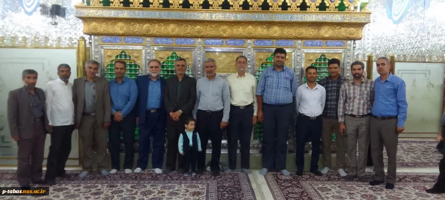 جلسه ولادت امام رضا ع با حضور ریاست دانشگاه فنی استان در آموزشکده فنی طبس  2