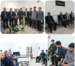 دیدار رئیس ، کارکنان و دانشجویان دانشکده فنی و حرفه‌ای طبس با جناب سرهنگ خبازی فرمانده ناحیه مقاومت بسیج سپاه طبس 2