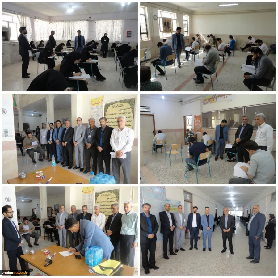  بازدید دکتر جهانگیر ریاست دانشگاه ملی مهارت واحداستانی خراسان جنوبی از روند برگزاری آزمون های استخدامی دستگاه های اجرایی کشور در دانشگاه ملی مهارت طبس  2