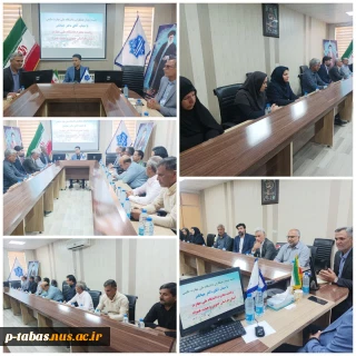 نشست صمیمی ریاست دانشگاه ملی مهارت استان خراسان جنوبی با جمعی از همکاران واحد طبس